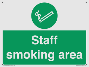 SV12406: Staff smoking area