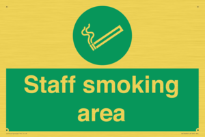 SV12406: Staff smoking area