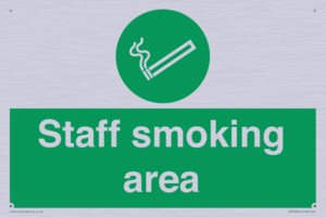 SV12406: Staff smoking area