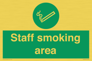SV12406: Staff smoking area