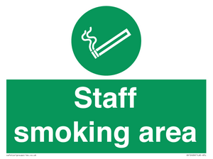 SV12406: Staff smoking area