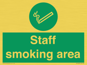 SV12406: Staff smoking area