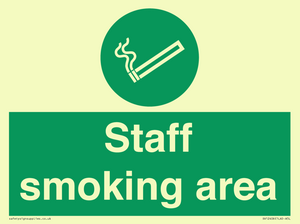 SV12406: Staff smoking area