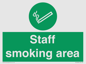 SV12406: Staff smoking area