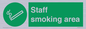 SV12406: Staff smoking area