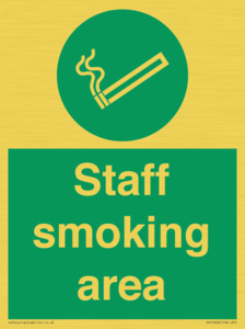 SV12406: Staff smoking area