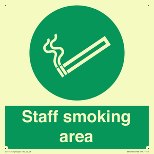 SV12406: Staff smoking area