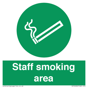 SV12406: Staff smoking area