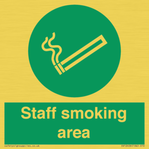 SV12406: Staff smoking area
