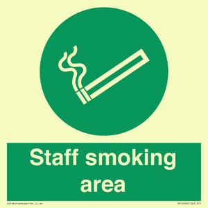 SV12406: Staff smoking area