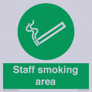 SV12406: Staff smoking area