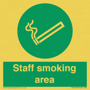 SV12406: Staff smoking area