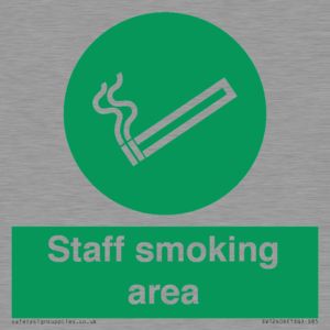 SV12406: Staff smoking area