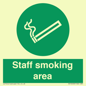 SV12406: Staff smoking area