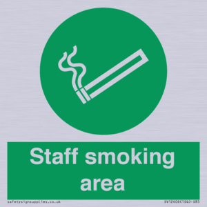 SV12406: Staff smoking area