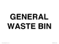 SV12428: GENERAL WASTE BIN