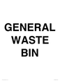 SV12428: GENERAL WASTE BIN