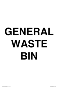 SV12428: GENERAL WASTE BIN