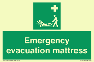 SV13784: Emergency evacuation mattress