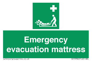 SV13784: Emergency evacuation mattress