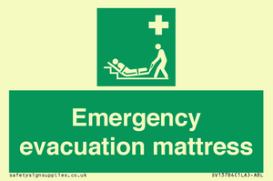 SV13784: Emergency evacuation mattress