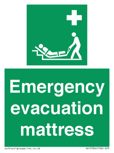 SV13784: Emergency evacuation mattress