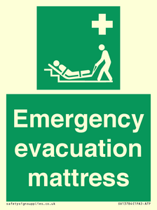 SV13784: Emergency evacuation mattress