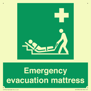 SV13784: Emergency evacuation mattress