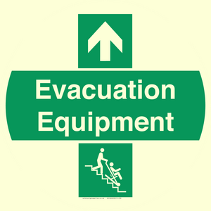 SV14249: Evacuation Equipment directional with arrows