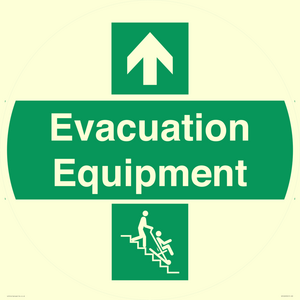 SV14249: Evacuation Equipment directional with arrows