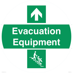 SV14249: Evacuation Equipment directional with arrows