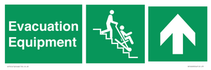 SV14249: Evacuation Equipment directional with arrows