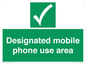 SV14701: Designated mobile phone use area