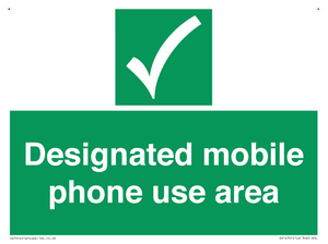 SV14701: Designated mobile phone use area