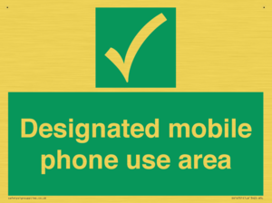 SV14701: Designated mobile phone use area