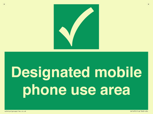 SV14701: Designated mobile phone use area