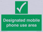 SV14701: Designated mobile phone use area