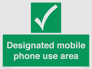 SV14701: Designated mobile phone use area
