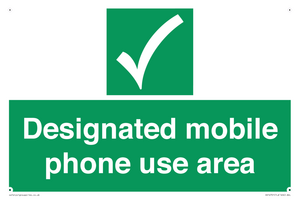 SV14701: Designated mobile phone use area