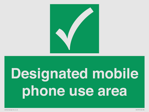 SV14701: Designated mobile phone use area