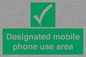 SV14701: Designated mobile phone use area