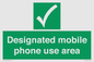 SV14701: Designated mobile phone use area