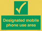 SV14701: Designated mobile phone use area