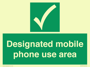 SV14701: Designated mobile phone use area