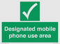 SV14701: Designated mobile phone use area