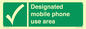 SV14701: Designated mobile phone use area