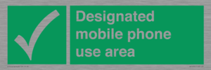 SV14701: Designated mobile phone use area