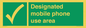 SV14701: Designated mobile phone use area