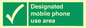SV14701: Designated mobile phone use area