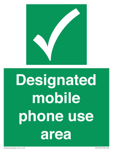 SV14701: Designated mobile phone use area